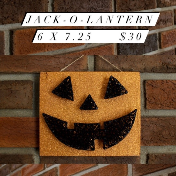 Jack-O-Lantern String Art - Picture 2 of 4